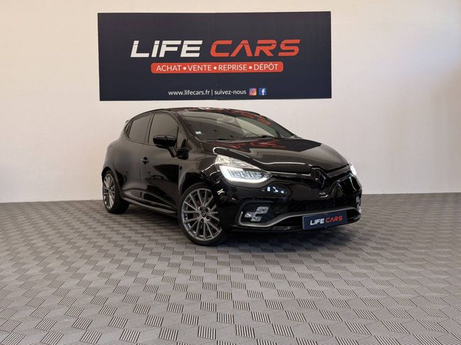 Renault Clio RS IV Phase 2 1.6 T EDC6 200 cv, Fran�ai NOIR de 2018