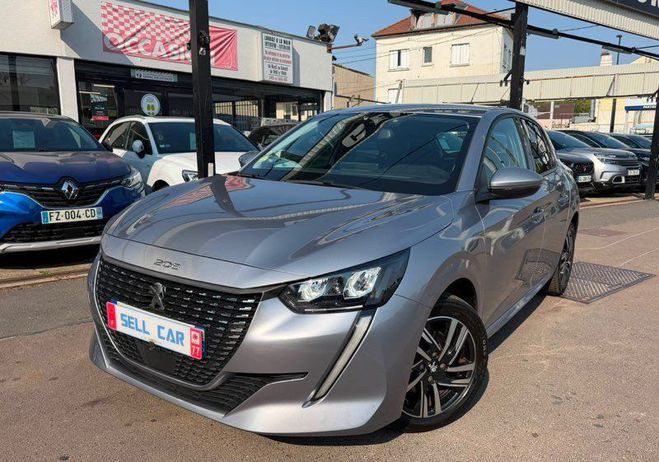 Peugeot 208 1.5 bluehdi 100ch Allure ��1 �re Main�� Gris de 2021