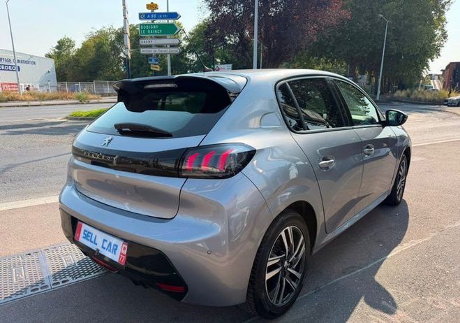 Peugeot 208 1.5 bluehdi 100ch Allure ��1 �re Main�� Gris de 2021