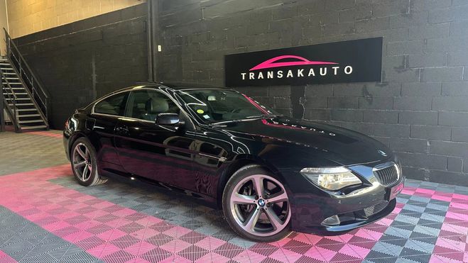 BMW Serie 6 e63 630i 272 ch cylindres toit panoramiq Noir de 2009