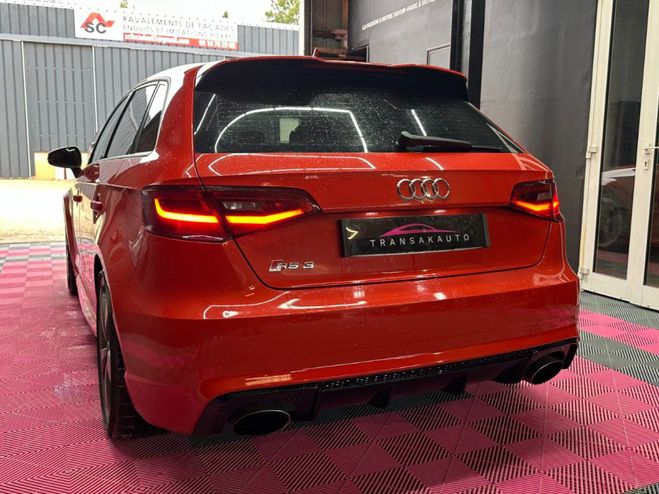 Audi RS3 sportback 2.5 tfsi 367 ch quattro s tron Rouge de 2016