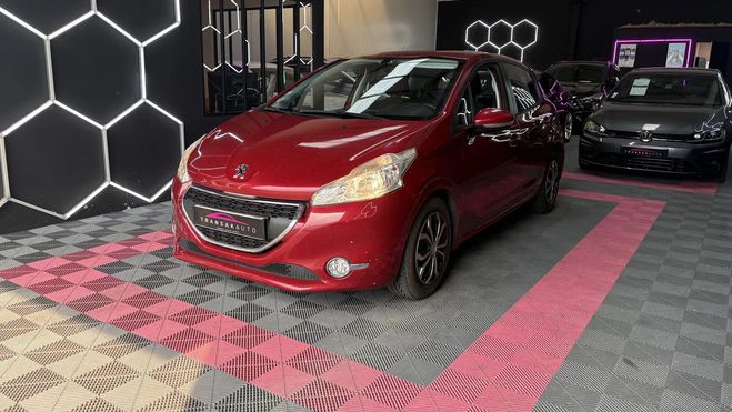 Peugeot 208 1.6 e-hdi 92 cv active bluetooth entreti Rouge de 2014