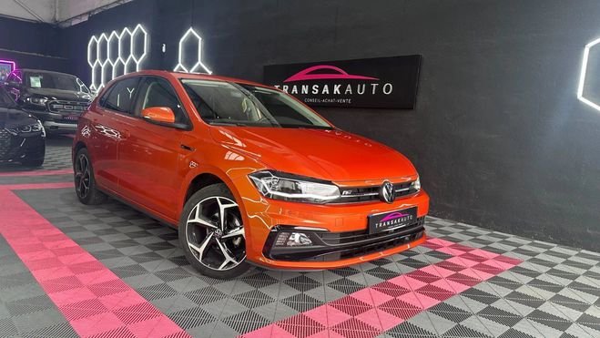 Volkswagen Polo 6 r line 95 cv 1.0l tsi dsg7 radar ar ap Orange de 2021