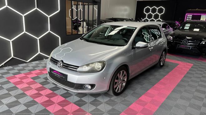 Volkswagen Golf 6 carat dsg7 1.4 tsi 122 cv ges cuir cha Gris de 2011