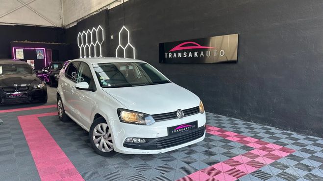 Volkswagen Polo 5 confortline 1.4 tdi 75 cv bmt portes e Blanc de 2017