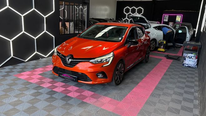 Renault Clio v intens tce 100 cv camera de recul gran Orange de 2019