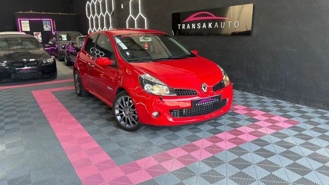 Renault Clio RS iii 2.0 16v 197 cv volant alcantara l Rouge de 2006