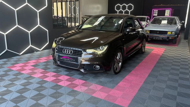 Audi A1 1.6 tdi 105 cv s line bluetooth sieges p Marron de 2010