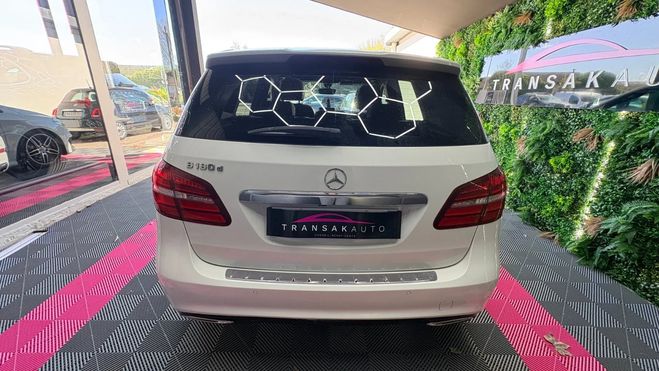 Mercedes Classe B 180d 109 cv 7-g dct suivi toit ouvrant c Blanc de 2017