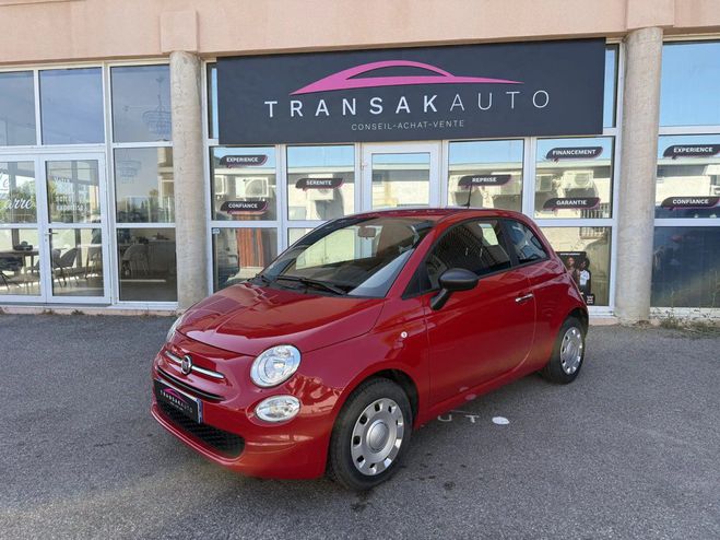 Fiat 500 1.0 70 ch hybride cult 1er main tva recu Rouge de 2023