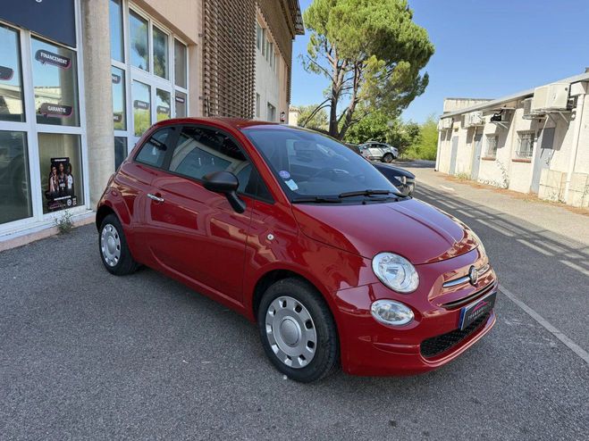 Fiat 500 1.0 70 ch hybride cult 1er main tva recu Rouge de 2023