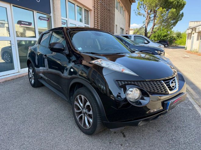 Nissan Juke 1.6e 117 stop system tekna camera siege  Noir de 2014