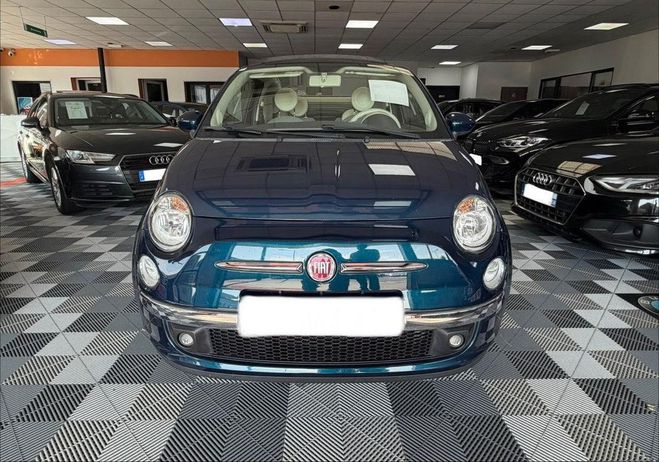 Fiat 500 Cabrio Lounge Bleu de 2013