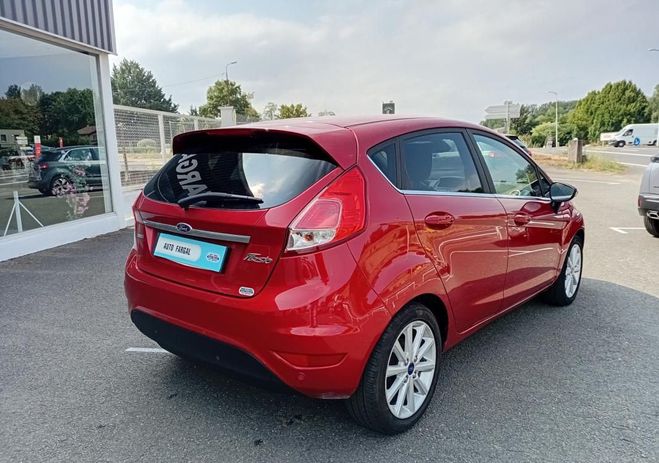 Ford Fiesta 1.0 EcoBoost 100 S&S Titanium Rouge de 2015