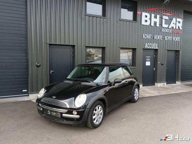 Mini One 1.6 90CV BVM5 MOTEUR A CHAINE TOIT PANOR Noir de 2002