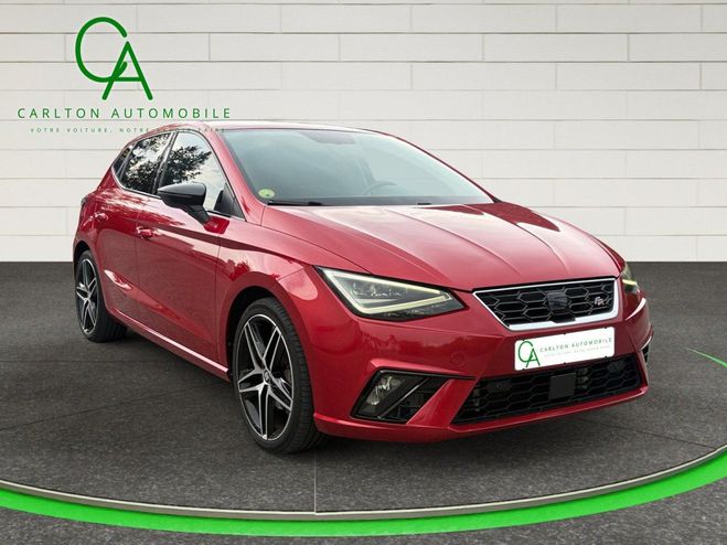 Seat Ibiza 1.6 TDI 115 ch BVM6 FR SUIVI COMPLET-PAC Rouge de 2018