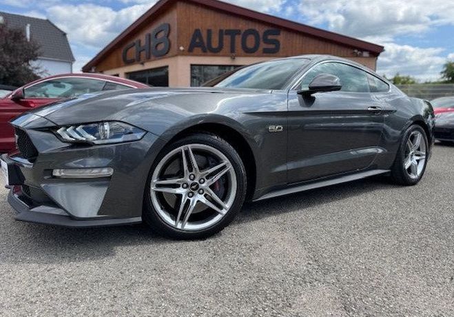 Ford Mustang 5.0 v8 fastback gris magnetic systeme au Gris de 2019