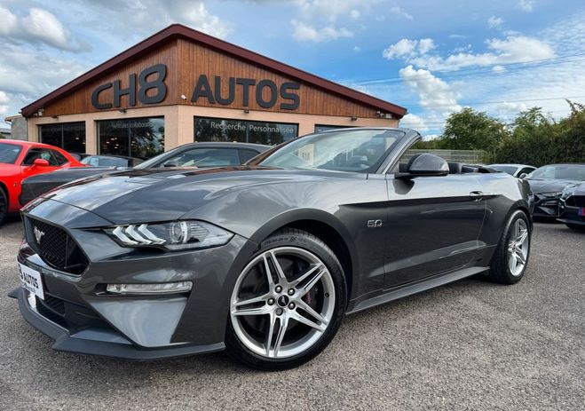 Ford Mustang 5.0 v8 cabriolet phase 2 pack premium 30 Gris de 2018