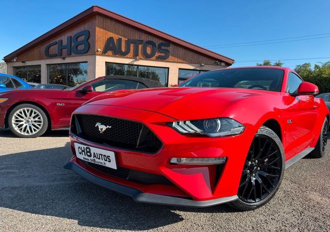 Ford Mustang 5.0 v8 fastback rouge pack premium syste Rouge de 2019