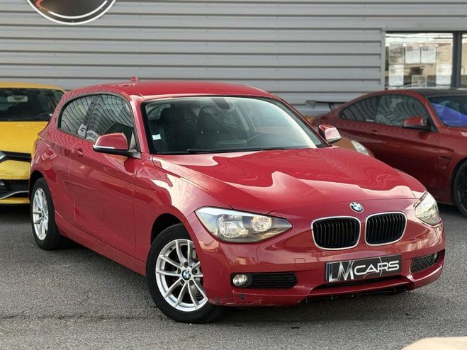 BMW Serie 1 114d F21 Premiere PHASE ROUGE FONCE de 2014