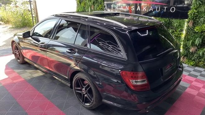 Mercedes Classe C 220 Pack AMG Avantgarde CDI BVA 170 cv T Noir de 2011