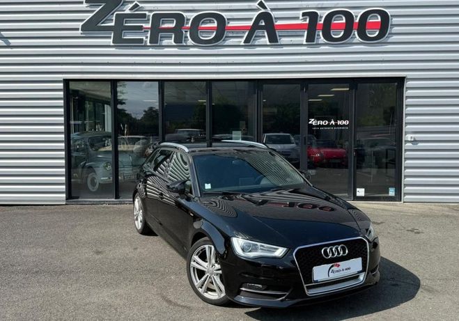 Audi A3 2L TDI 150 S line ( Eclairage d'ambiance Noir de 2014