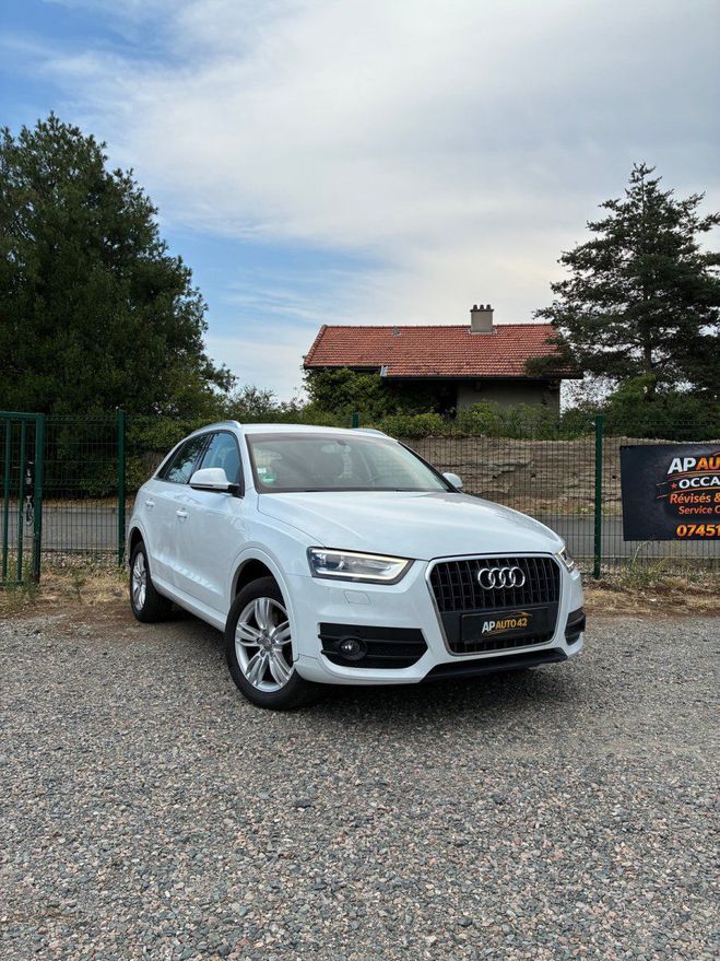 Audi Q3 2.0 TDI 140 CH (SIEGES CHAUFFANTS / CLIM Blanc de 2013
