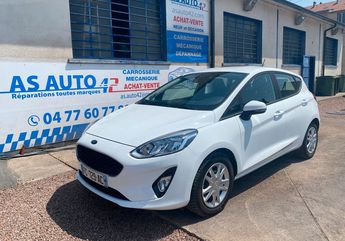  Voir d&eacute;tails -Ford Fiesta 1.0 ecoboost 100ch stop&start titanium b &agrave;  Le Coteau (42)