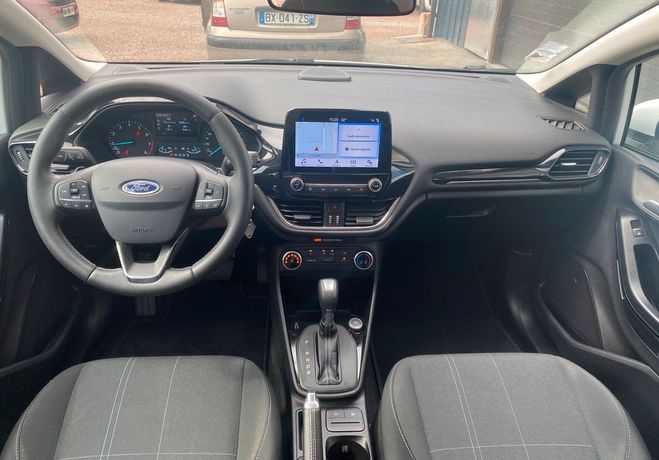 Ford Fiesta 1.0 ecoboost 100ch stop&start titanium b Blanc de 2018
