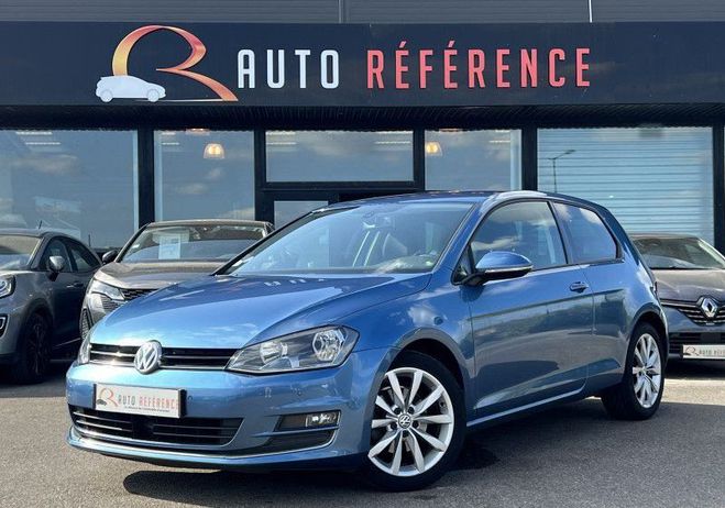 Volkswagen Golf VII 1.2 TSI 105 CH CARAT GPS CLIM BI-ZON Bleu de 2013