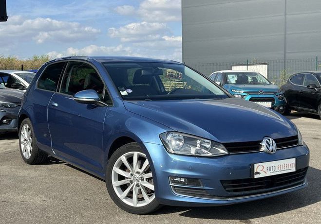 Volkswagen Golf VII 1.2 TSI 105 CH CARAT GPS CLIM BI-ZON Bleu de 2013