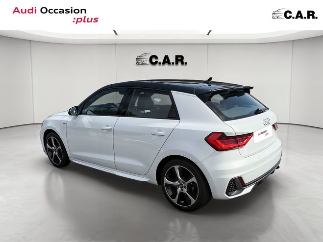 Audi A1 Sportback 30 TFSI 110 ch BVM6 S Line Blanc de 2023