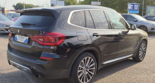BMW X3 (G01) XDRIVE30DA 265CH LUXURY Noir de 2019