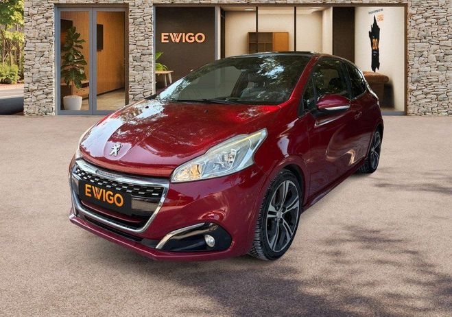 Peugeot 208 1.6 thp gti phase 2 start-stop entretien Rouge de 2015