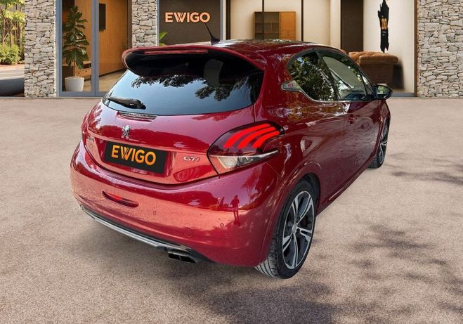 Peugeot 208 1.6 thp gti phase 2 start-stop entretien Rouge de 2015