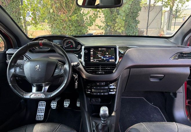 Peugeot 208 1.6 thp gti phase 2 start-stop entretien Rouge de 2015