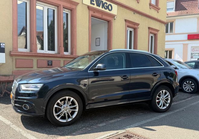 Audi Q3 2.0 tdi 175 s-line quattro radar av-ar g Noir de 2014