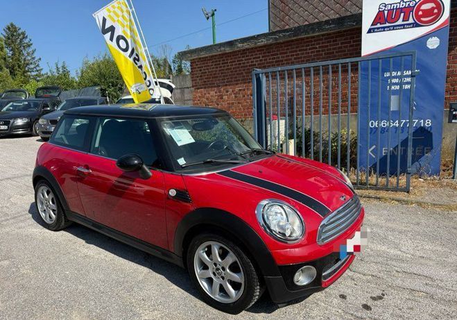 Mini One Magnifique d en 1,6 hdi 110 cv Rouge de 2008