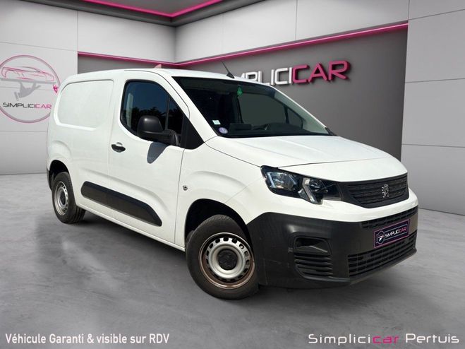 Peugeot Partner FOURGON M 110ch BVM6 Tr�s bon �tat Garan Blanc de 2021