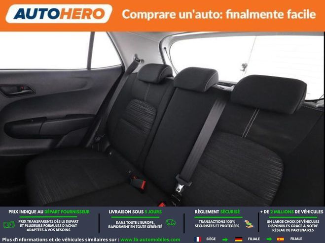 Kia Picanto 1.0 DPi 63 ch BVM Blanc M�tallique de 2024
