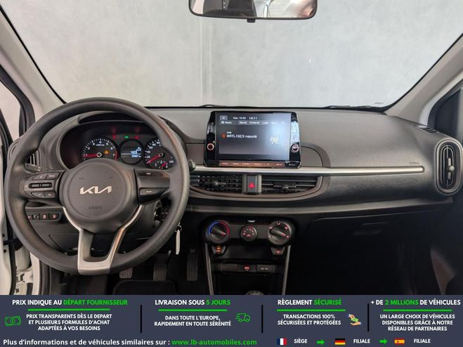 Kia Picanto 1.0 DPi 63 ch BVM Blanc de 2024