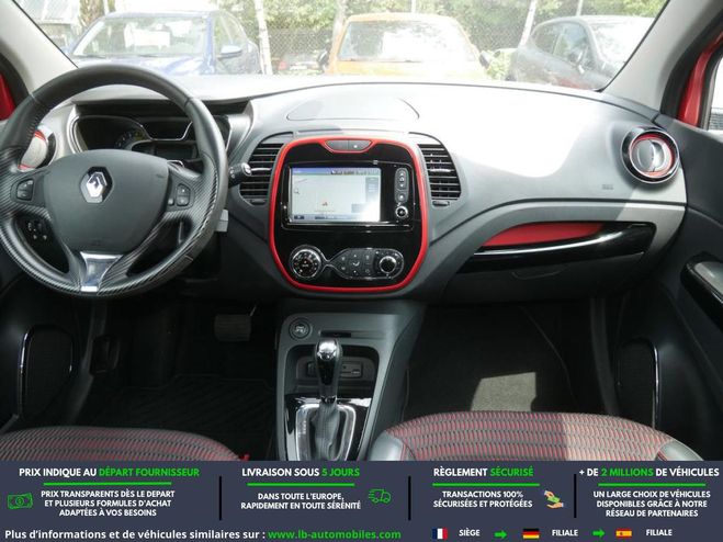 Renault Captur TCe120 BVA Rouge M�tallique de 2015
