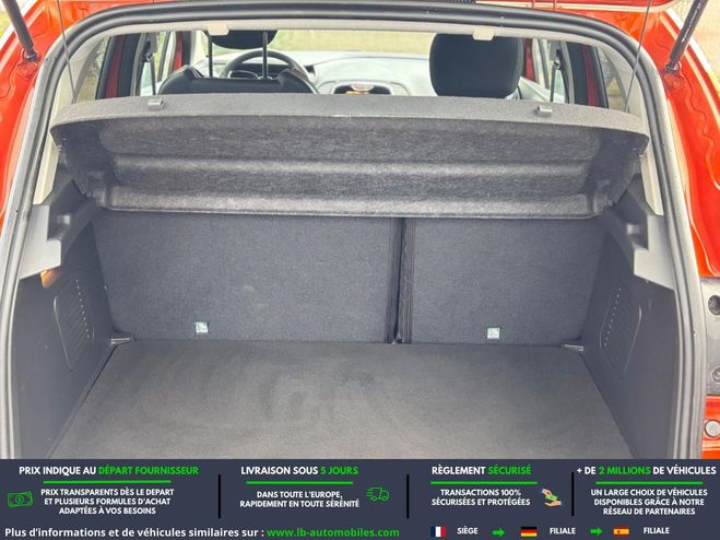 Renault Captur dCi 90 BVM Orange M�tallique de 2016