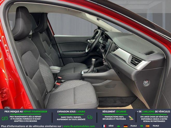 Renault Captur TCe 140 BVM Rouge M�tallique de 2024