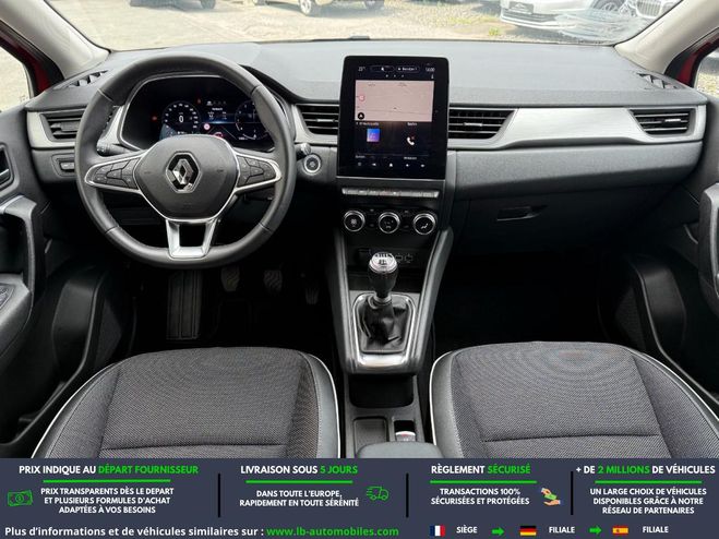 Renault Captur TCe 140 BVM Rouge M�tallique de 2021