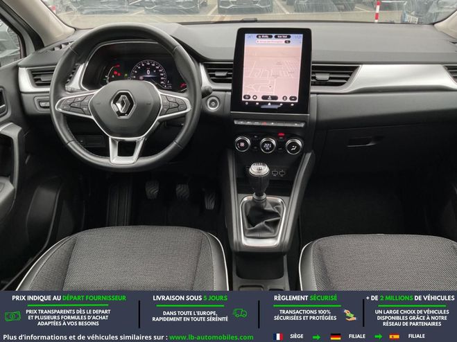 Renault Captur TCe 140 BVM Blanc M�tallique de 2022