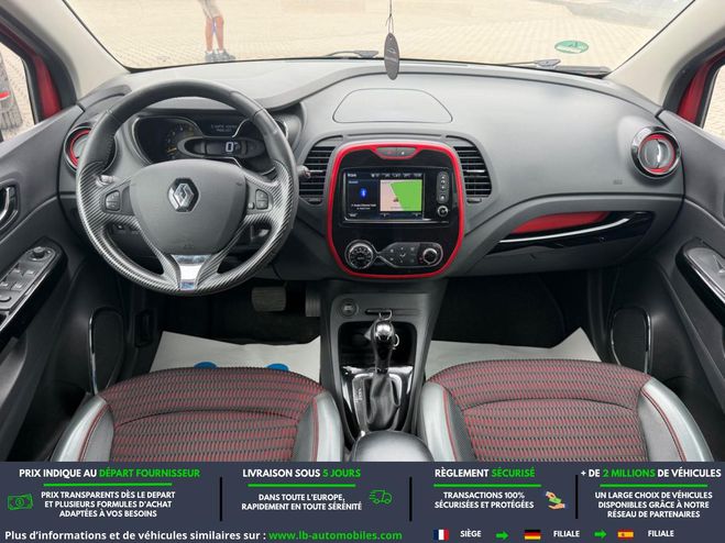 Renault Captur dCi 90 BVA Rouge M�tallique de 2015