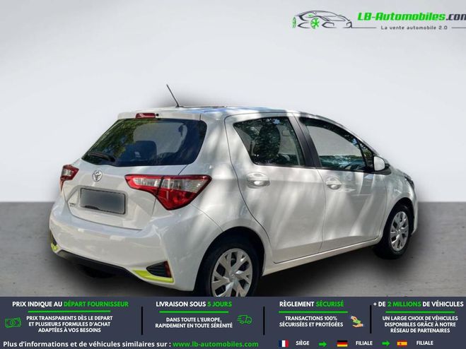 Toyota Yaris 70 VVT-i BVM Blanc de 2019