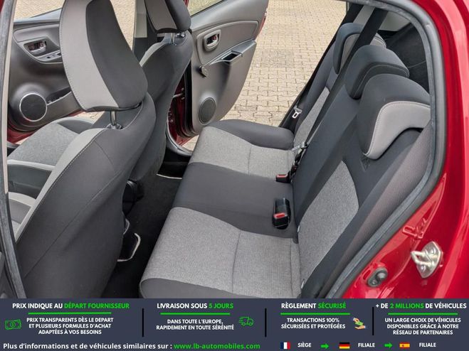 Toyota Yaris 110 VVT-i BVA Rouge M�tallique de 2020