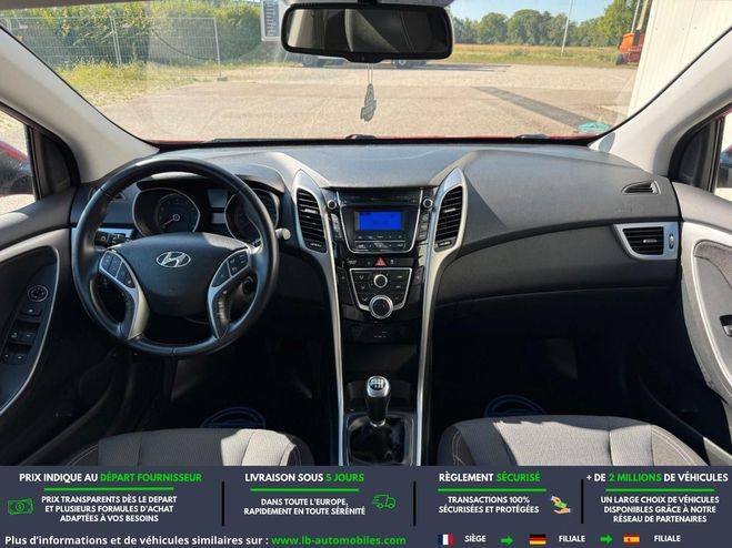 Hyundai I30 1.4 100 BVM Rouge M�tallique de 2015